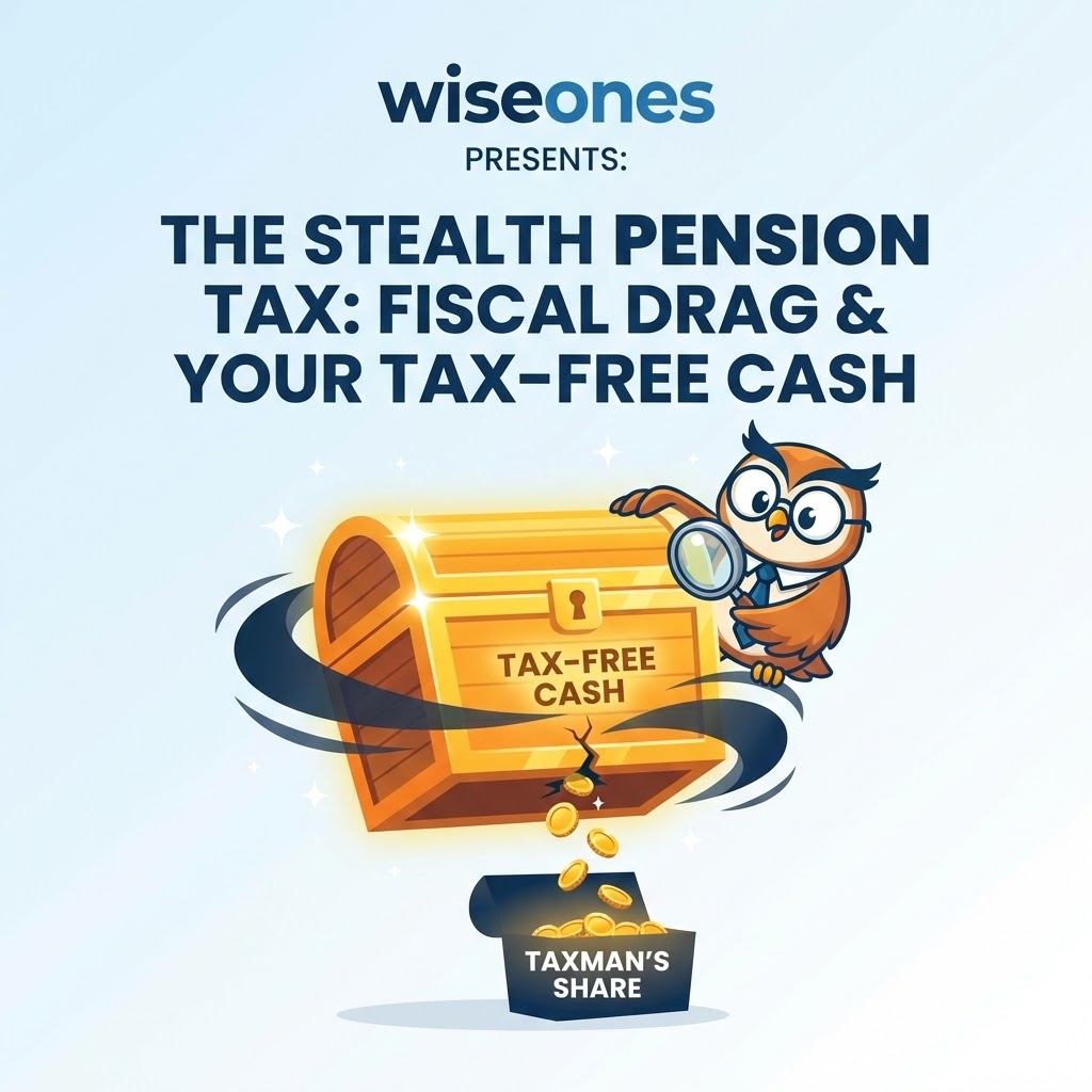 The Stealth Pension Tax: How Government Fiscal Drag Shrinks Your Tax-Free Cash