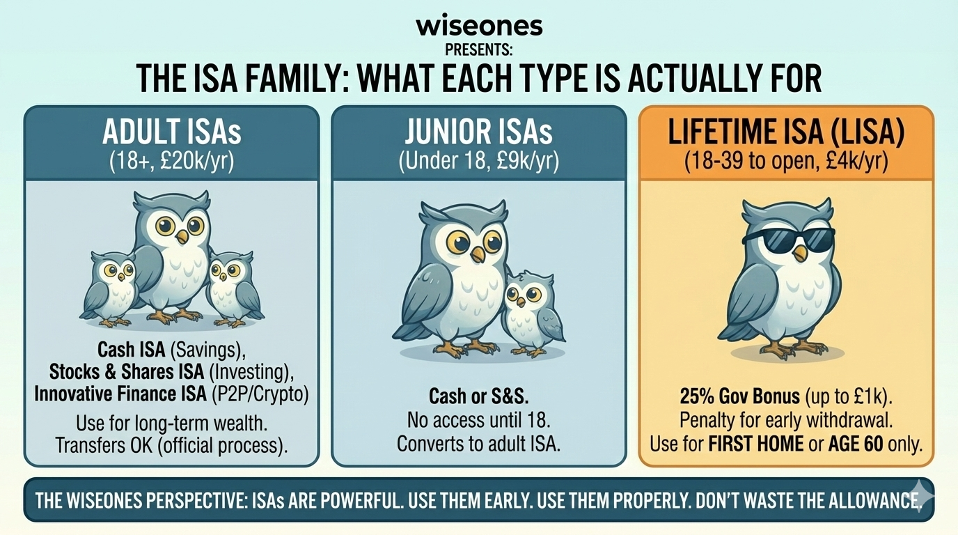 The ISA Family: What Each Type Is Actually For