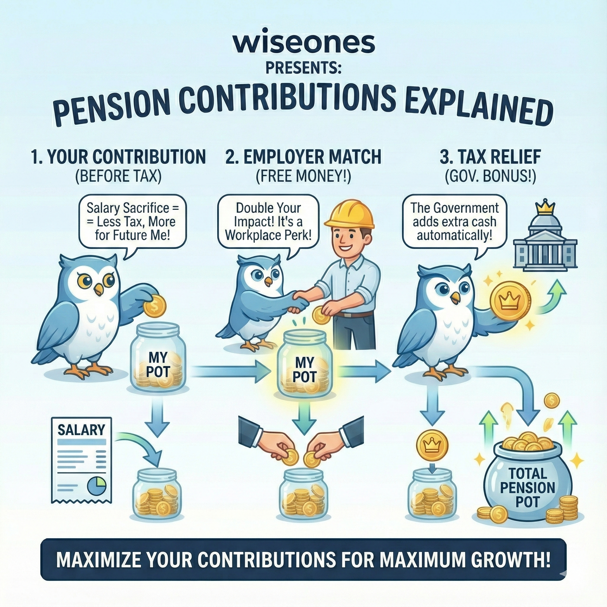 Pension Contributions Explained (What Actually Happens to Your Money)