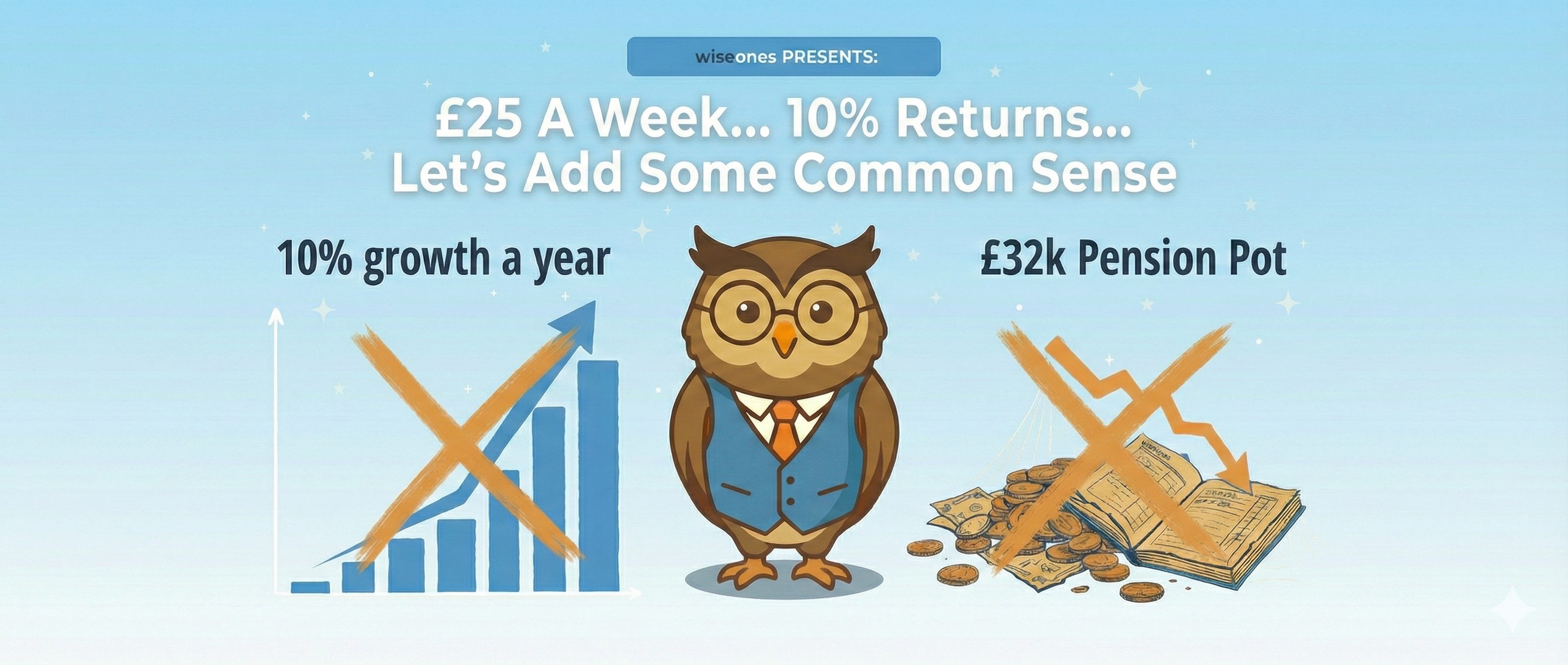 £25 A Week… 10% Returns… Let's Add Some Common Sense